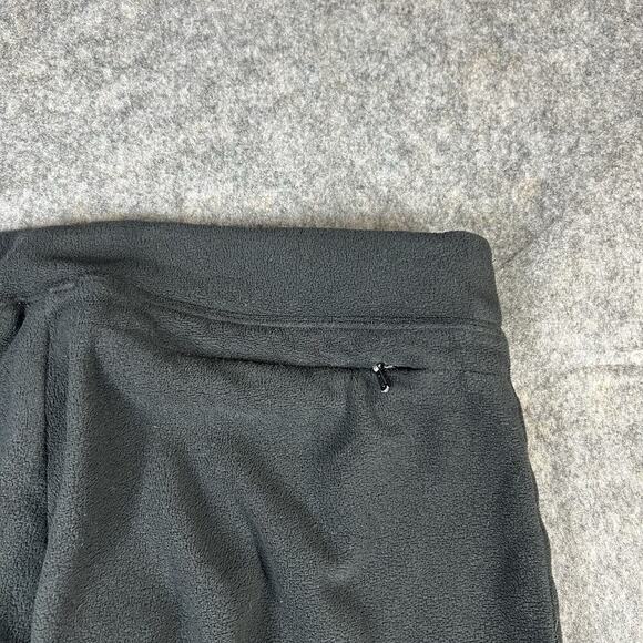 The North Face Sweatpants Womens Medium Fleece Straight Leg Black Polartec - Picture 12 of 12